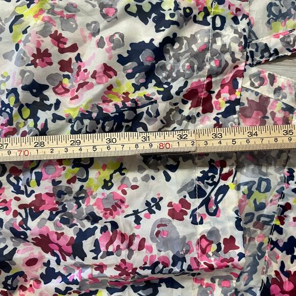 Joules Right As Rain Floral Print Rain Jacket Women’s size US 14 - Picture 12 of 15